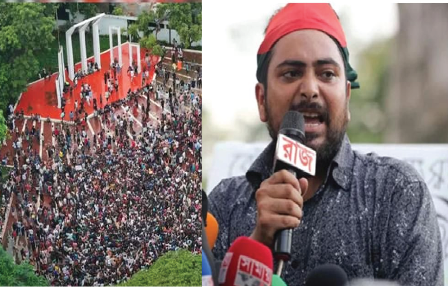 ৩৪ জুলাই — “দফা এক, দাবি এক — পদত্যাগ”
